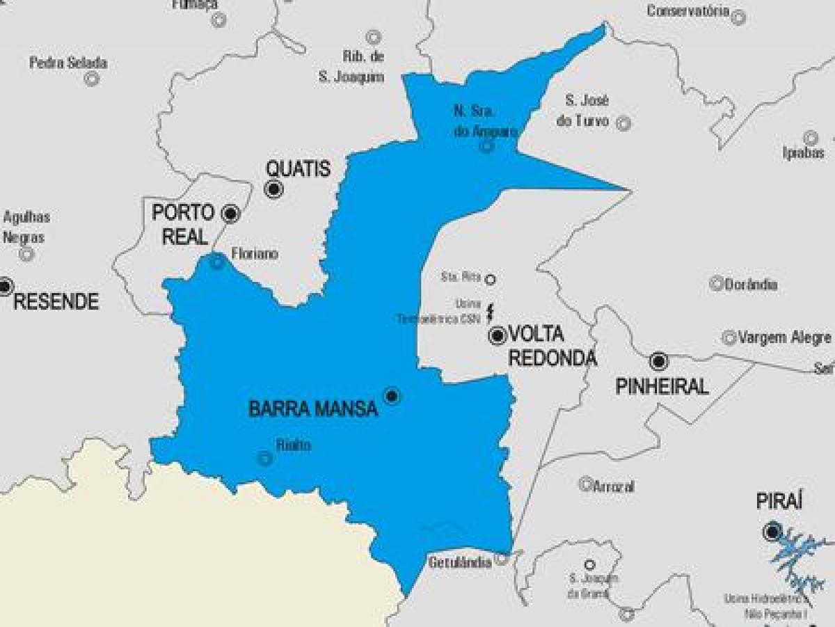 Mapa Baru, Mansa općini