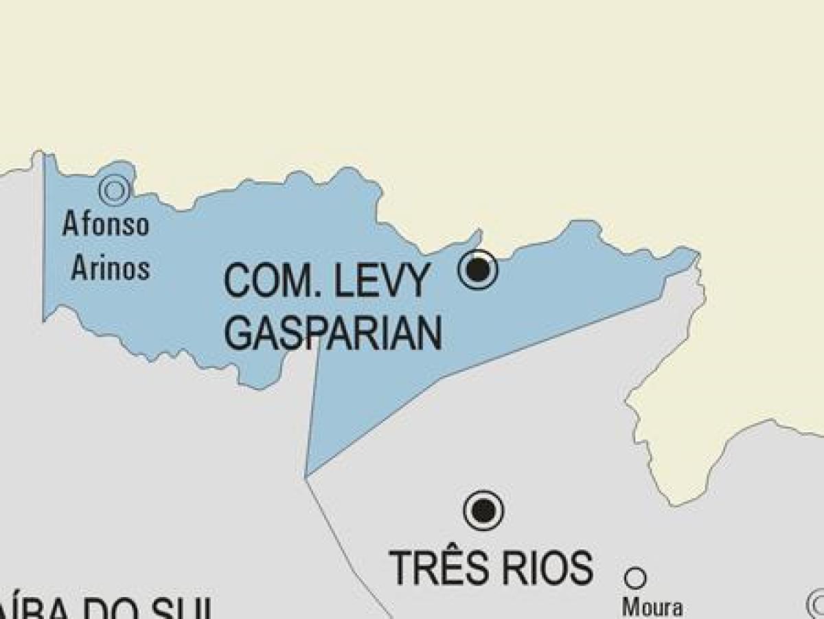 Mapa Casimiro de Abreu općini