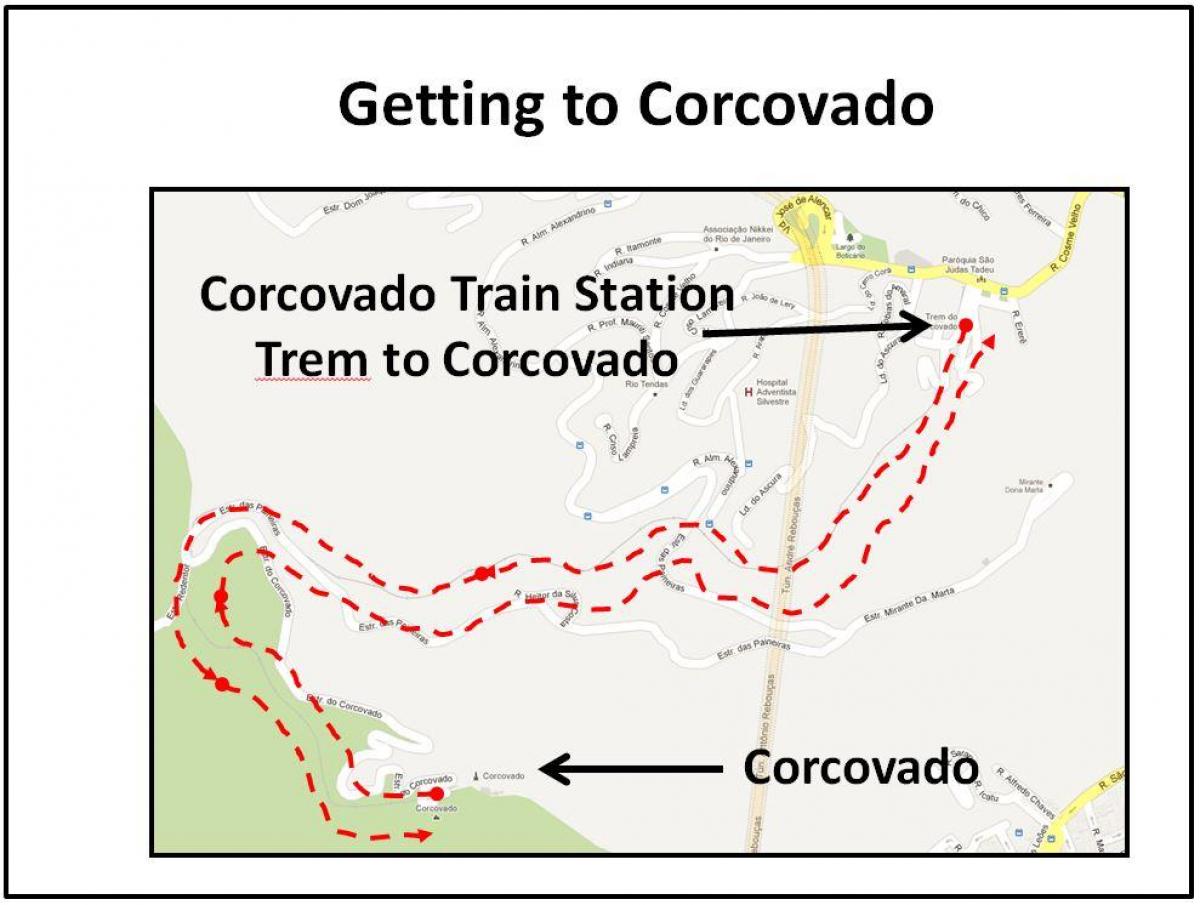 Kartu za voz Corcovado