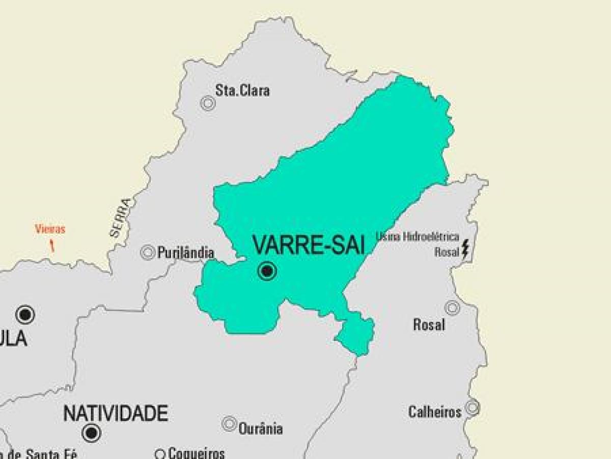 Mapa Volta Redonda općini