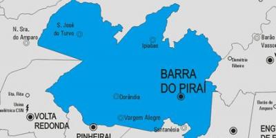 Mapa Baru uraditi Piraí općini