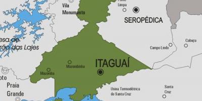 Mapa Itaguaí općini