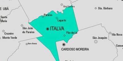 Mapa Italva općini