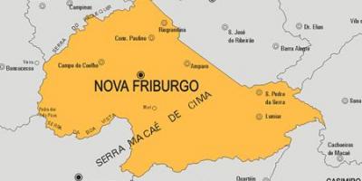 Mapu Nove Friburgo općini