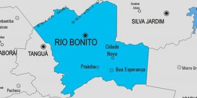 Karta u Rio das Flores općini