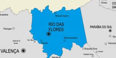 Karta u Rio das Ostras općini