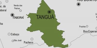 Mapa Tanguá općini
