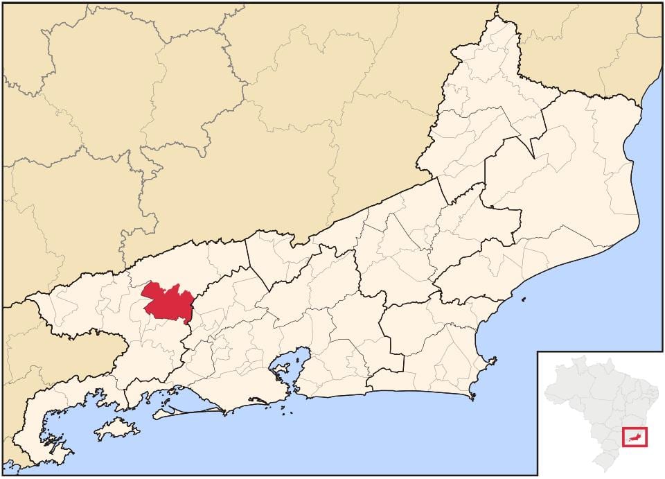 Mapa Baru uraditi Piraí