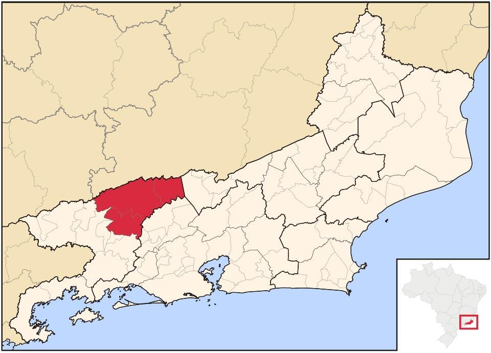 Mapa Baru uraditi Piraí