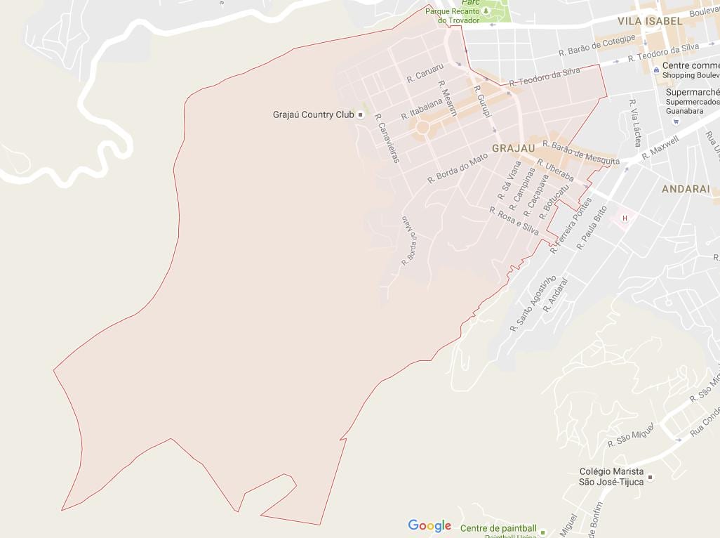 Mapa Grajaú
