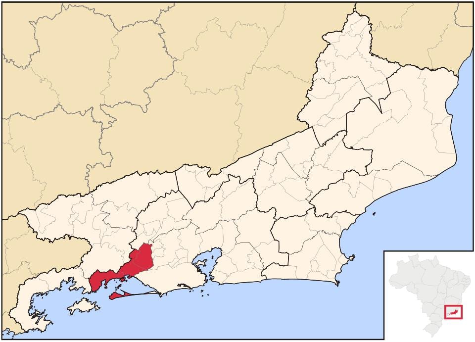 Mapa Itaguaí