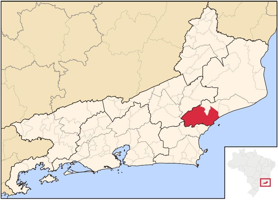 Mapa Macaé