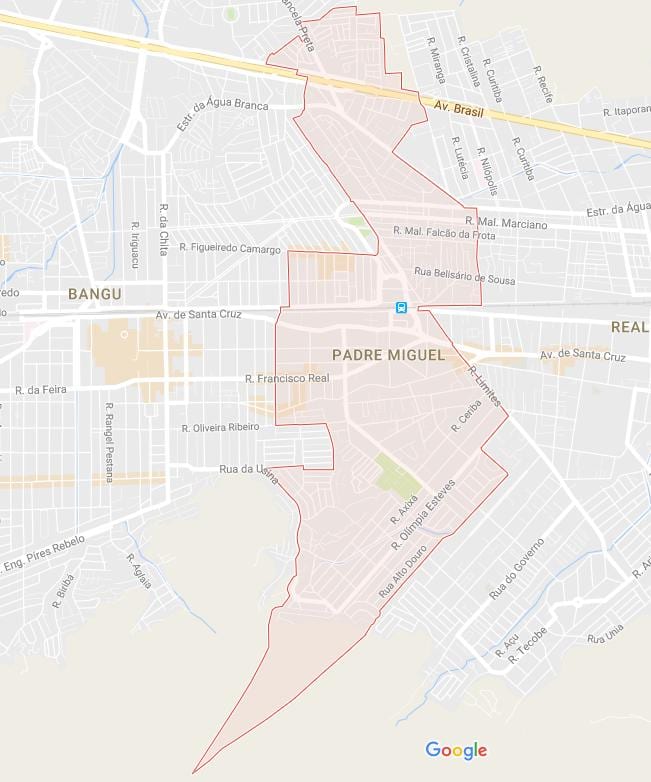 Mapa Oče Miguel