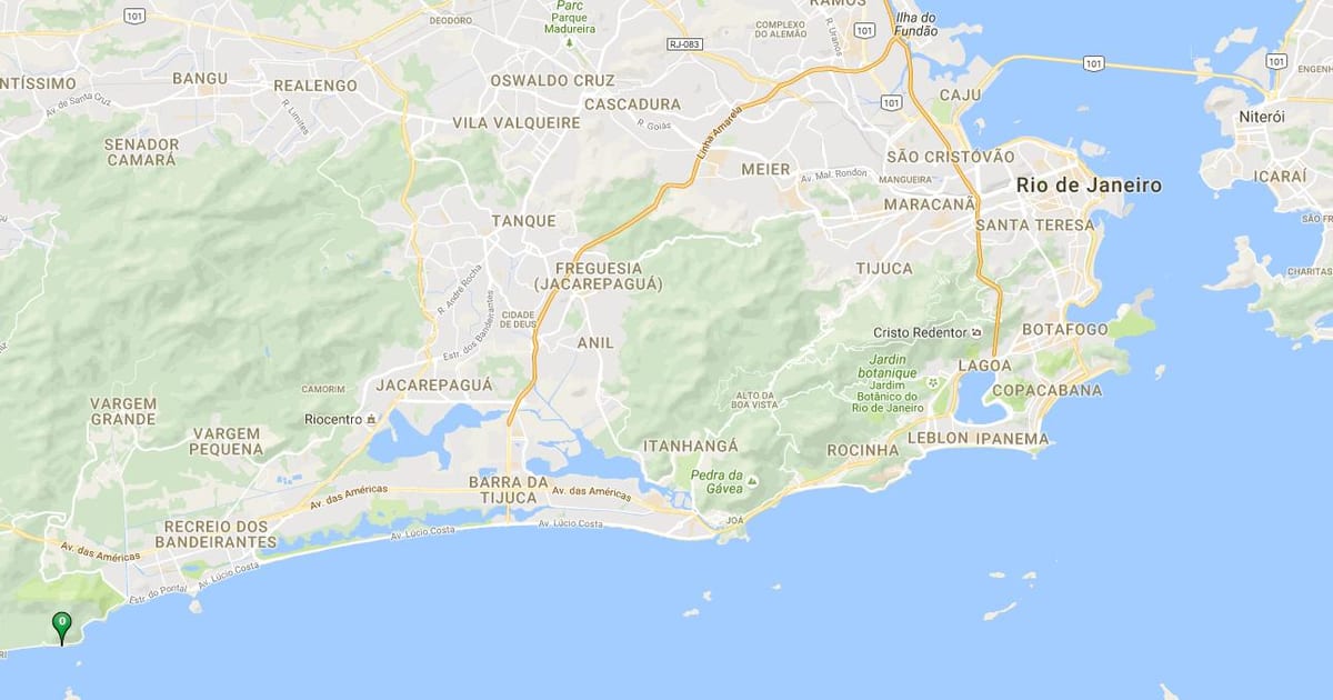 Mapa plaži Abricó