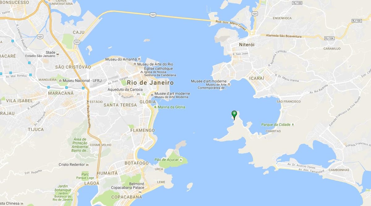 Mapa plaži Adão