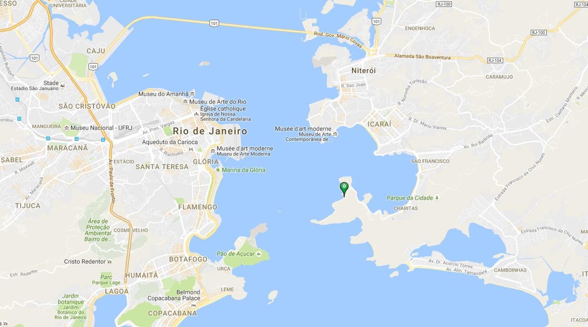 Mapa plaži Eva