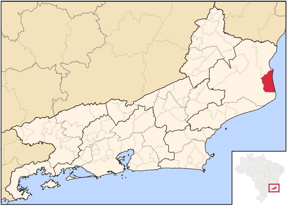 Mapa Sao Žoao da Baru
