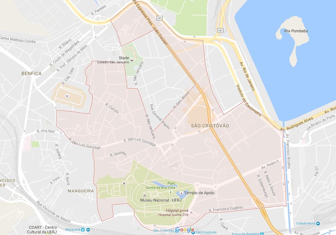 Mapa Sao Cristóvão