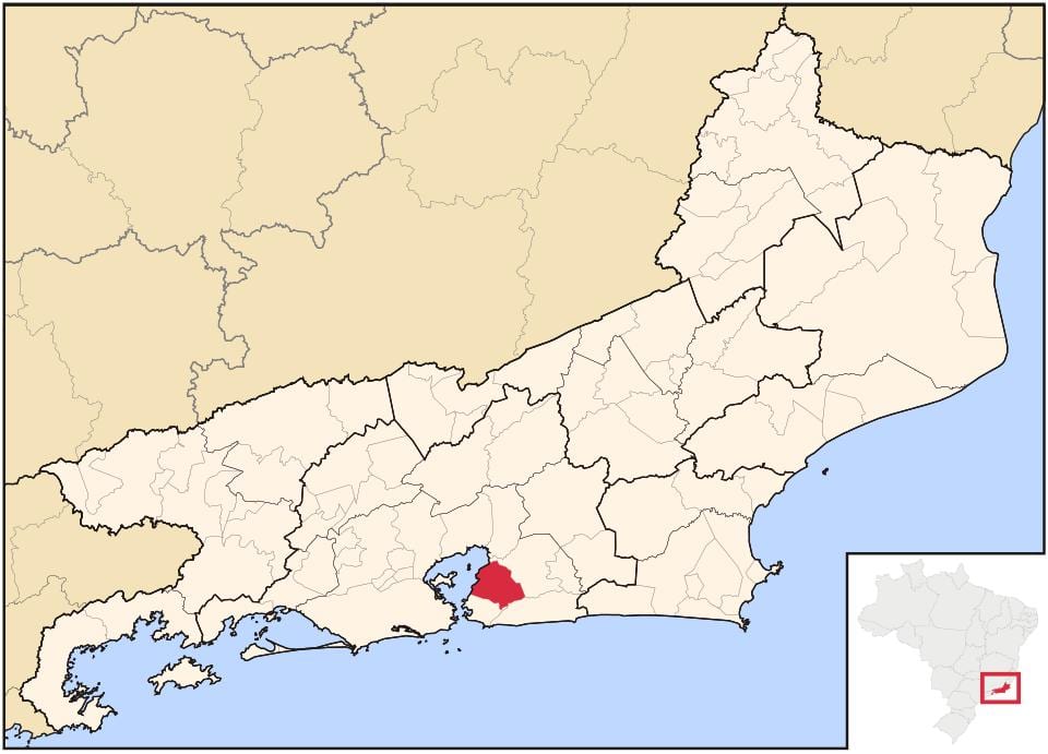 Mapa Sao Gonçalo