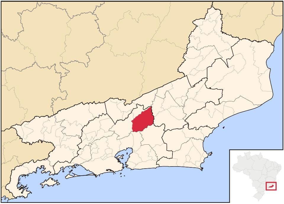 Mapa Teresópolis