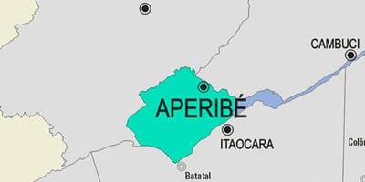 Mapa Aperibé općini