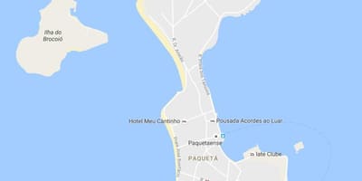 Mapa bairro Paquetá