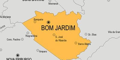 Mapa Bom Jardim općini