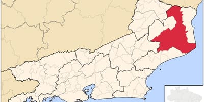 Mapa Campos dos Goytacazes