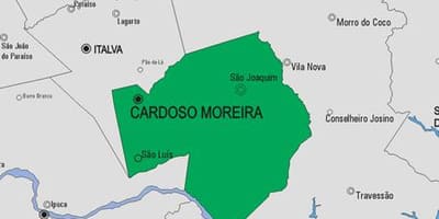 Mapa Cantagalo općini