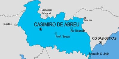 Mapa Carmo općini