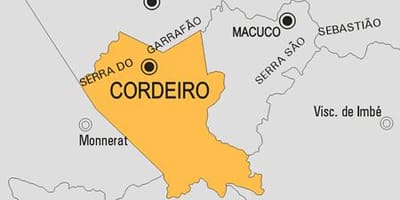 Mapa Cordeiro općini