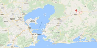 Mapa groblju Sao Žoao Batista