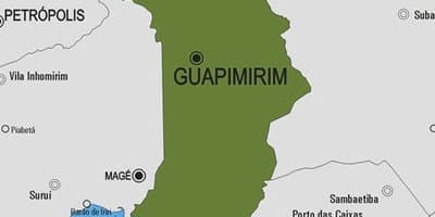 Mapa Guapimirim općini