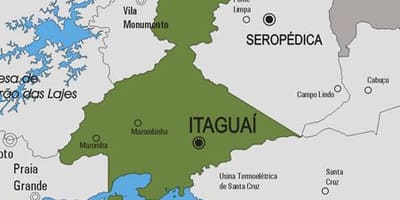 Mapa Itaguaí općini