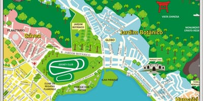 Mapa Klub Džokeja Brasileiro