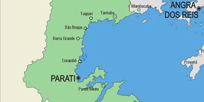 Mapa Parati općini