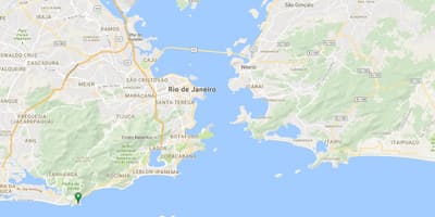 Mapa plaži Joatinga