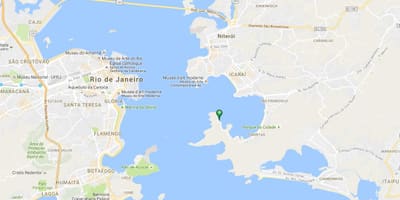 Mapa plaži Jurujuba