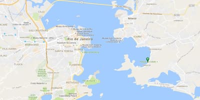 Mapa plaži Preventório