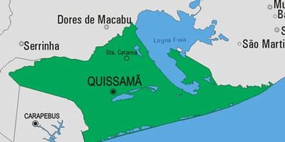Mapa Quissamã općini