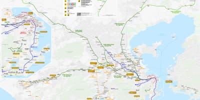 Mapa Rio de Janeiro transporta