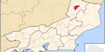 Mapa Sao José de Ubá