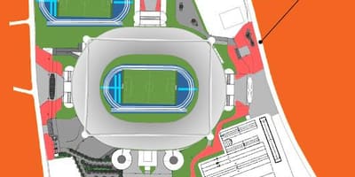 Mapa stadion Engenhão
