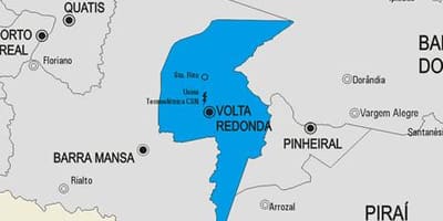 Mapa Vassouras općini
