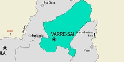 Mapa Volta Redonda općini