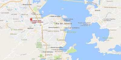 Mapa Zoo-u Rio de Janeiro