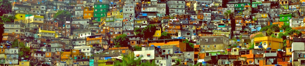 Rio de Janeiro karte Favele